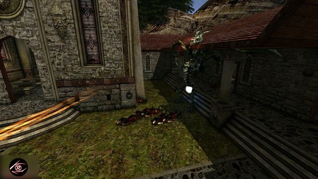 Gothic 2 - What happens when the Undead Dragon invades the Monastery? смотреть онлайн