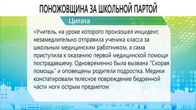 Поножовщина за школьной партой в Нижнем Новгороде. смотреть онлайн