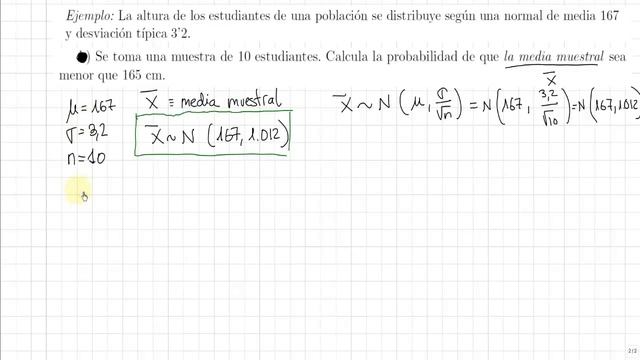 Inferencia Estadistica | Distribucion muestral de medias y proporciones смотреть онлайн