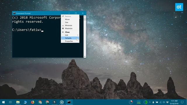 How To Set The Default Window Size For Command Prompt On Windows 10 смотреть онлайн