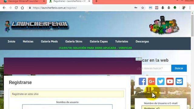 -Como descargar Launcher Fénix Para minecraft 1.13.2 NO PREMIUM 2019 | Brottmax смотреть онлайн