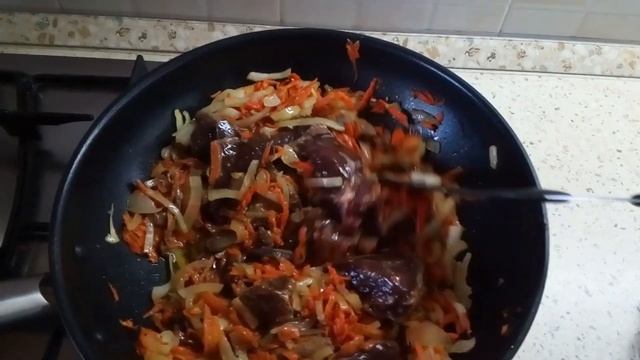 ПЕЧЕНЬ ГОВЯЖЬЯ ЗА 7 МИНУТ - БЫСТРО! ВКУСНО!