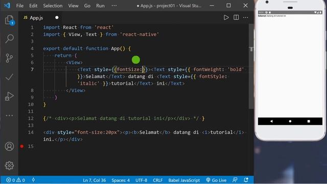 Mengenal Component di React Native : Text, Image, Button // Belajar React Native смотреть онлайн