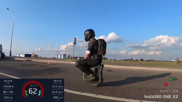 Моноколесники - люди из будущего. Катаем последние теплые деньки, Begode Master, EX30 смотреть онлайн