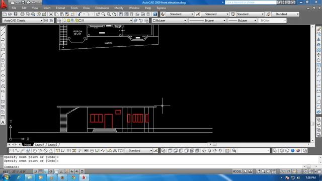 Autocad Tutorial In Telugu Front Elevations Part55[9395306603] смотреть онлайн