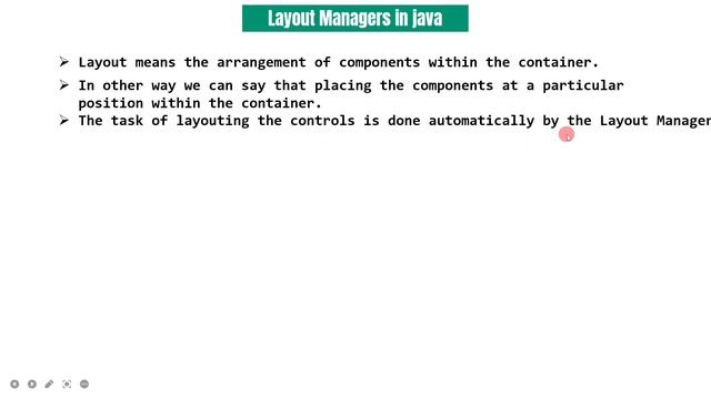 Layout Managers in java | tutorial | awt layouts | different types of layout managers | in hindi смотреть онлайн