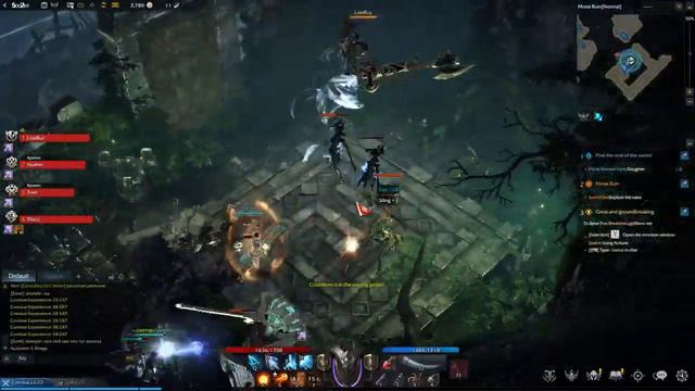 Lost Ark warlord Morai Ruin dungeon 2019.11.04 смотреть онлайн