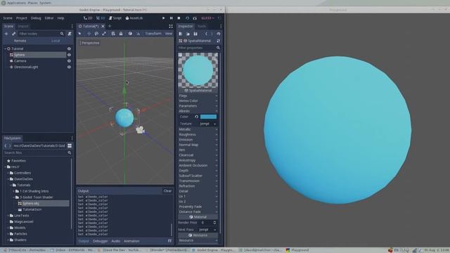 How to use Godot's built-in Toon Shader | Game Dev Tutorial 3 смотреть онлайн