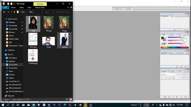 Photoshop 7.0 [5] How To Use of Magic Wand Tool Advance Tutorial bangla 2020 смотреть онлайн