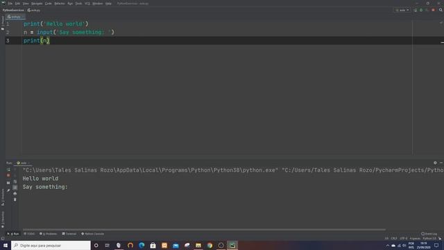 Print and input in PYTHON. смотреть онлайн