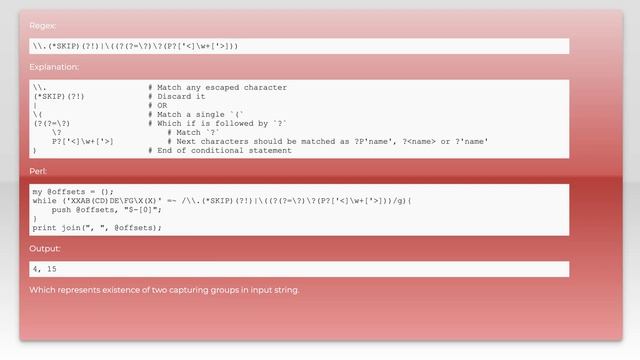 How can I detect how many capture groups are in a Perl Regexp? смотреть онлайн