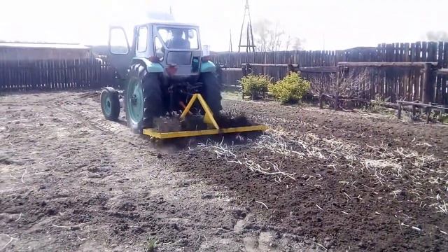 Фреза на ЮМЗ смотреть онлайн