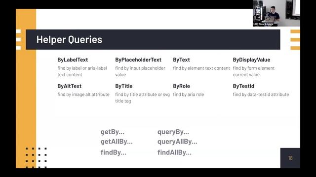 Zac Davis - Getting Started with React Unit Testing смотреть онлайн
