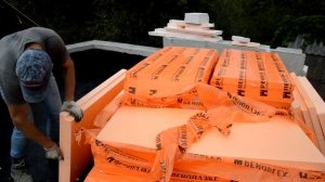 УТЕПЛЕНИЕ ПЛОСКОЙ КРОВЛИ 2 ЭТАП / ЭКСПЛУАТИРУЕМАЯ КРОВЛЯ /ПРИСТРОЙКА К ДОМУ/ПЛОСКАЯ КРОВЛЯ/ПЕНОПЛЭК