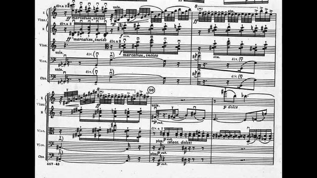 Harold Shapero - Serenade In D For String Orchestra (1945) [Score-Video]