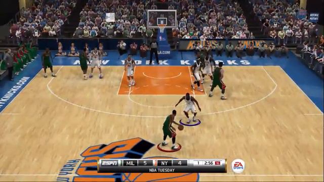 NBA Elite 11 Gameplay - Milwaukee Buks vs New York Knicks (PS3) смотреть онлайн