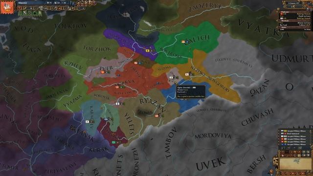 Mighty Muscovy - EU4 Meiou And Taxes Let's Play -  Muscovy Into Russia Into Soviet Union - Part 1