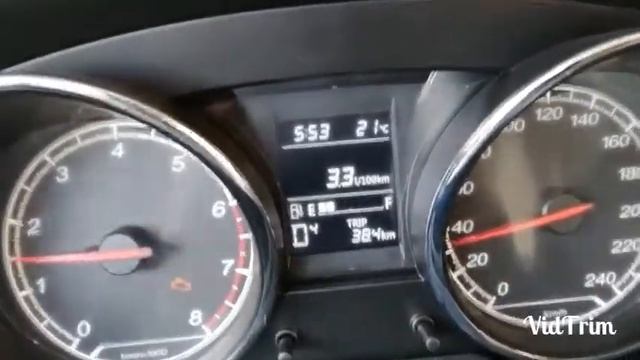 FAW B30 - мгновенный расход топлива. смотреть онлайн