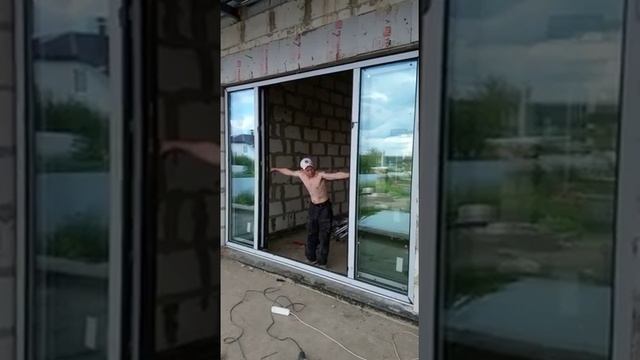 Портальные двери и портальные окна ПВХ из немецкого профиля Саламандер смотреть онлайн