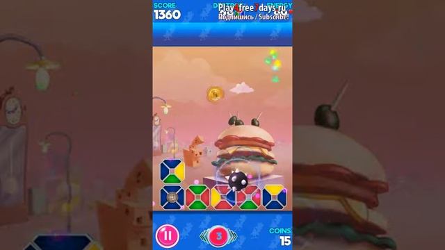 Swipe Brick Attack! Hit Breaker, 13 миссия # Прохождение смотреть онлайн