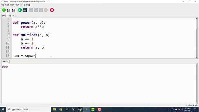 EP023 - Python with Raspberry Pi - Functions with return values смотреть онлайн