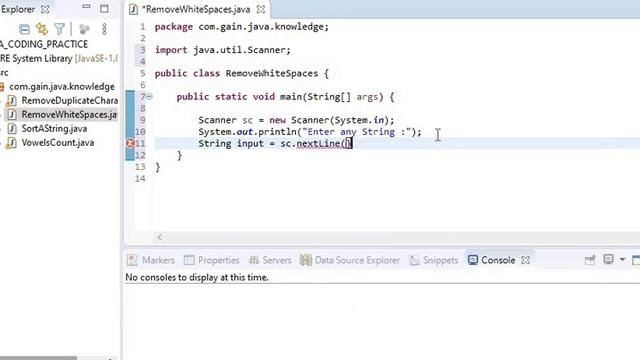 how to remove white spaces from string in java смотреть онлайн