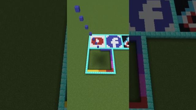 Minecraft satisfying Instagram logo #6: #minecraft #satisfying #shorts смотреть онлайн