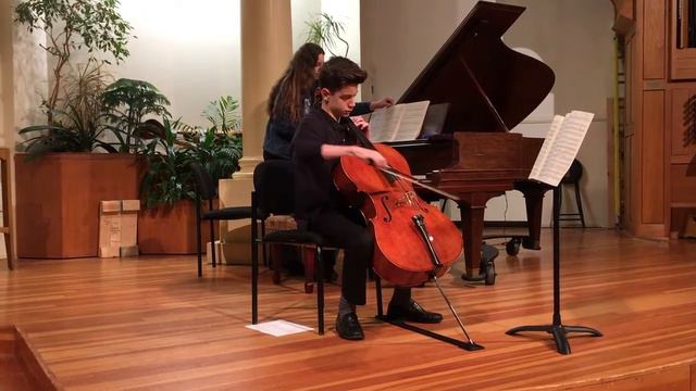 Beethoven Sonata for Cello & Piano, Opus 5 No 2 (Ginsparg/Salmirs) смотреть онлайн