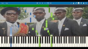 Coffin Dance (Vicetone & Tony Igy - Astronomia) [Synthesia Piano Tutorial]