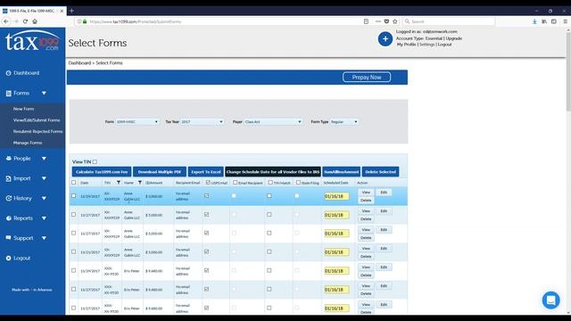 Tax1099 for SMB смотреть онлайн