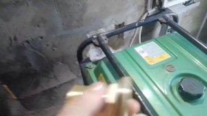 Бензогенератор Хитачи  57, на 6 кв, ревизия