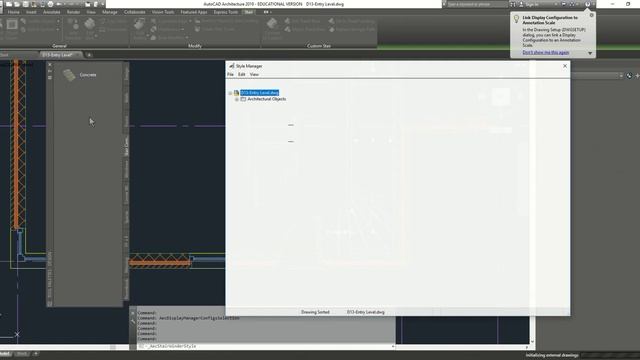 Autocad Architectural 2019 - Adding Stairs and Railing смотреть онлайн