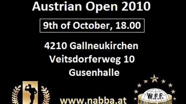 Teaser NABBA Austrian Open 2010 смотреть онлайн