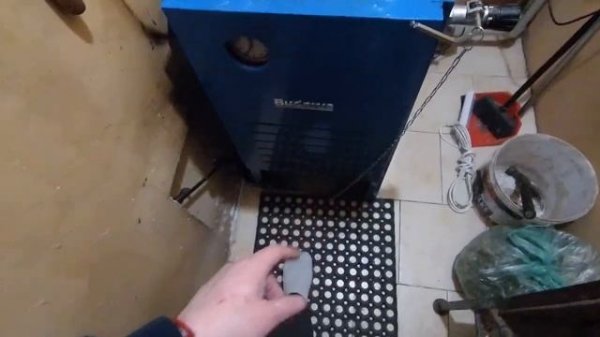 Твердотопливный котёл модернизация терморегулятора поддувала Buderus Logano S111 2 16 kw