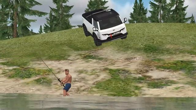 ОПАСНАЯ ИГРУШКА! У ЛЕГО МАШИНКИ ОТКАЗАЛИ ТОРМОЗА | BeamNG.drive смотреть онлайн