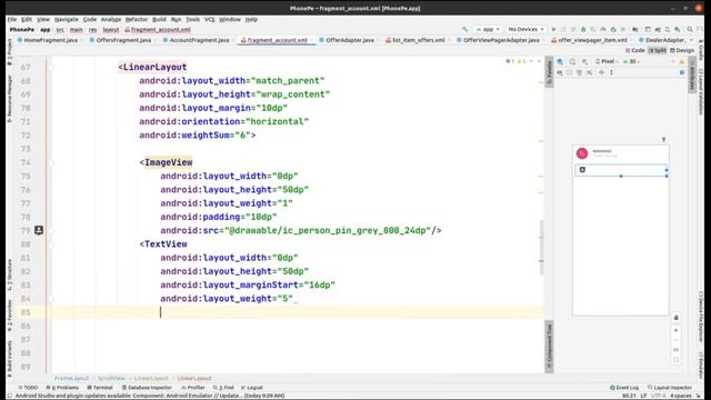 Phone Pe App Tutorial in Android Studio | Android with JAVA Project Tutorials UX | PART 9 THE END смотреть онлайн