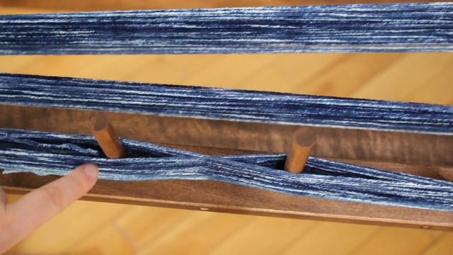 How I Indirect Warp my Ashford Rigid Heddle Loom смотреть онлайн