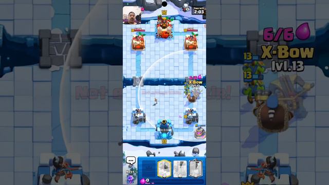 My Original xbow pump deck ✅ Clash royale league with xbow collector смотреть онлайн