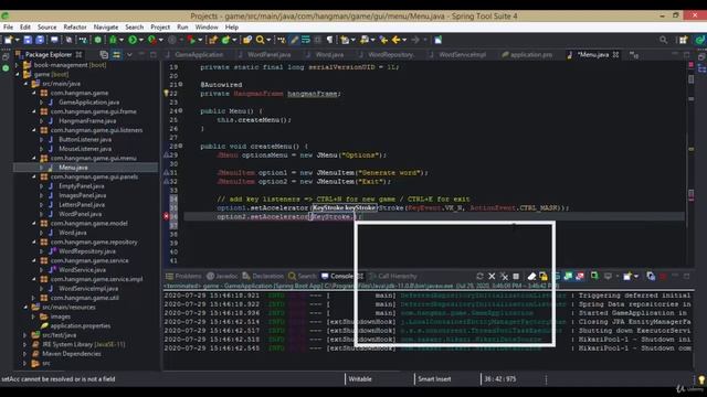 Build a game in Java and Spring Boot #10 смотреть онлайн