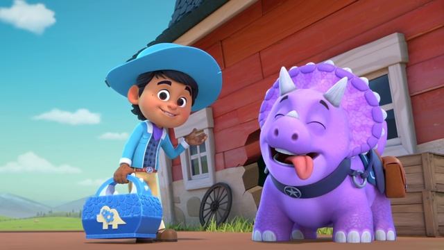 Meet the Ranchers! ? | Dino Ranch | @disneyjunior смотреть онлайн
