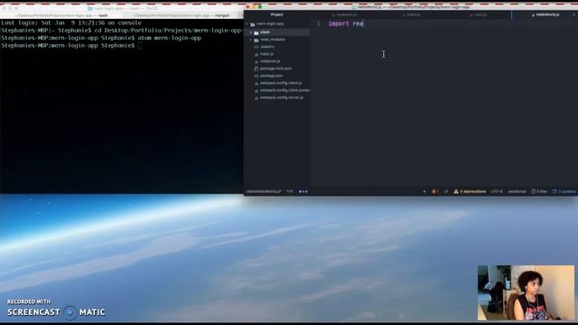 MERN Login App - Part 3: Hello World Frontend View смотреть онлайн