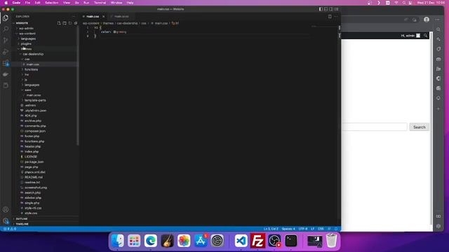 Learn WordPress Web Development - Ep04 ( Setting up SCSS & CSS ) смотреть онлайн