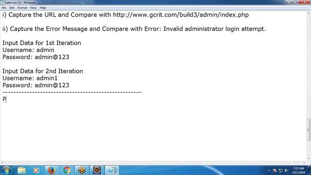 Selenium WebDriver Tutorial 9: Writing Test Cases Part 2 смотреть онлайн