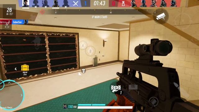 ATTACKER GAMEPLAY in Rainbow 6 Mobile - RAINBOW 6 MOBILE смотреть онлайн