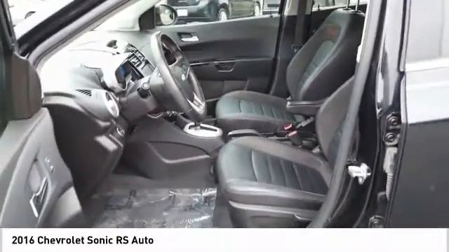 2016 Chevrolet Sonic RS Auto UsedNew or Used 610374A смотреть онлайн