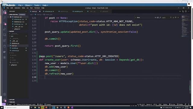 User Registration Path: Part #56 Python API Course смотреть онлайн
