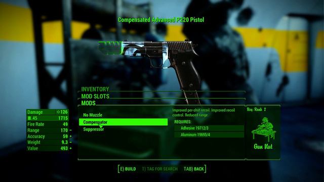 Fallout 4 - M3D Sig Sauer P220 Mod смотреть онлайн