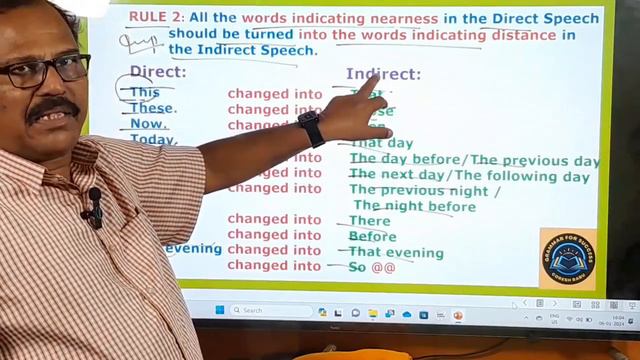 DIRECT & INDIRECT SPEECH- I (CONCEPT, BASIC RULES & CHANGE OF STATEMENTS ) смотреть онлайн