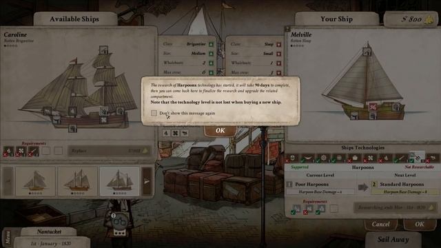 Nantucket Gameplay | Let's Play 01 Whale Hunting смотреть онлайн