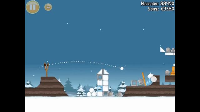 Angry Birds Seasons Season's Greedings 1-12 Walkthrough Christmas 2011 3 Star смотреть онлайн